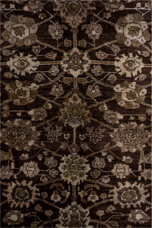 Antique Bidjar Runner Rug (4' x 10')